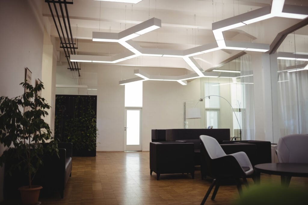 Smart office equipment - Lightning system, climate control 