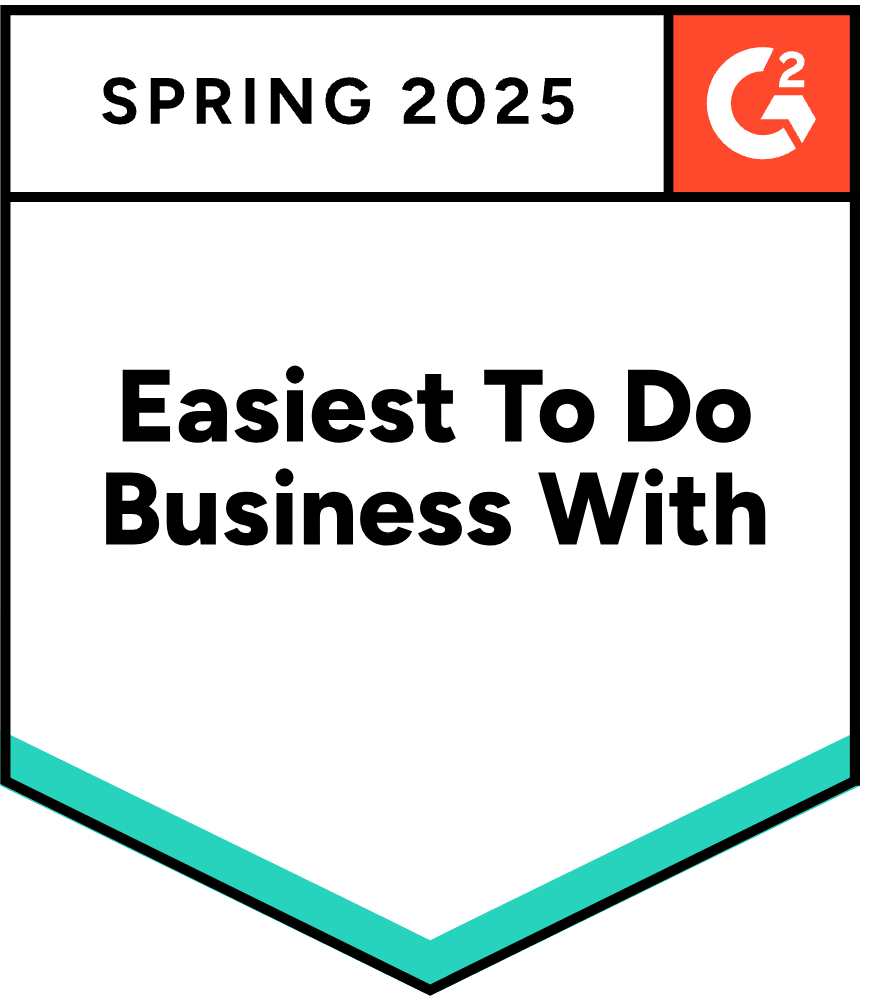Easiest to do business with_spring 2025