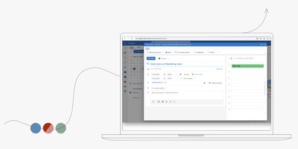 How to schedule a meeting in Outlook